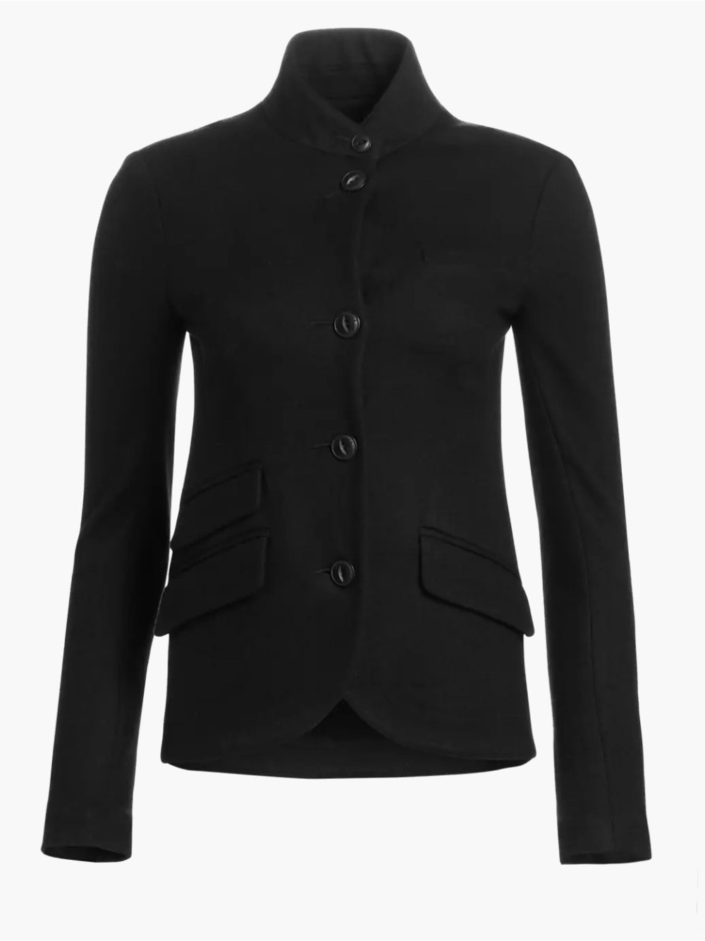 rag & bone Black Wool Mandarin Collar Blazer Women's Size 6 - NWOT